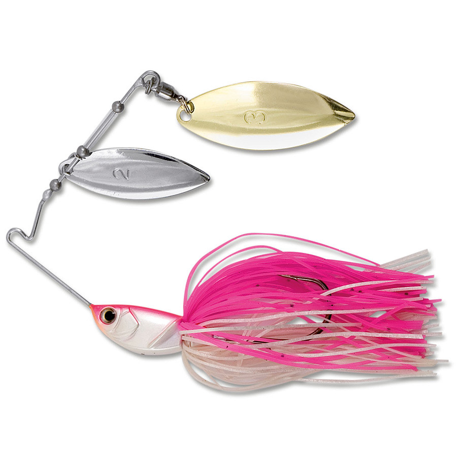 

Спиннербейт Nomura Double Spinnerbait 15гр цвет-716 (Pink-White)