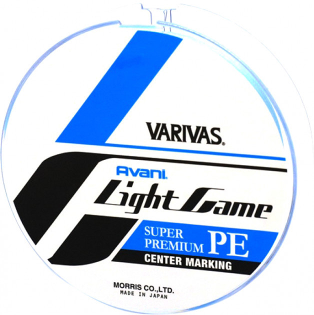 

Шнур рыболовный Varivas Light Game PE X4 Centermarking 150 м #0.4