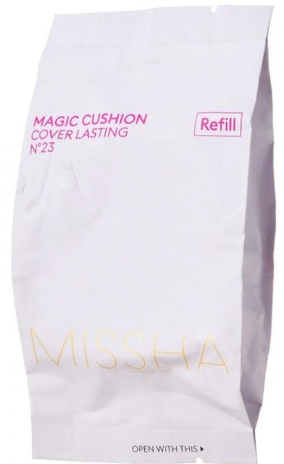 Тональный крем-кушон Missha Magic Cushion Cover Lasting SPF 50+/PA ...