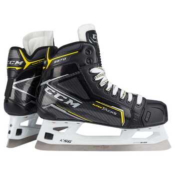 

Коньки вратарские CCM TACKS 9370 SR взрослые, Размер 7.0 D (41), черный/желтый, 9370G-SR-7D