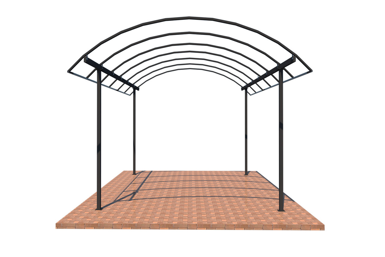 Автомобильный навес Арочный 