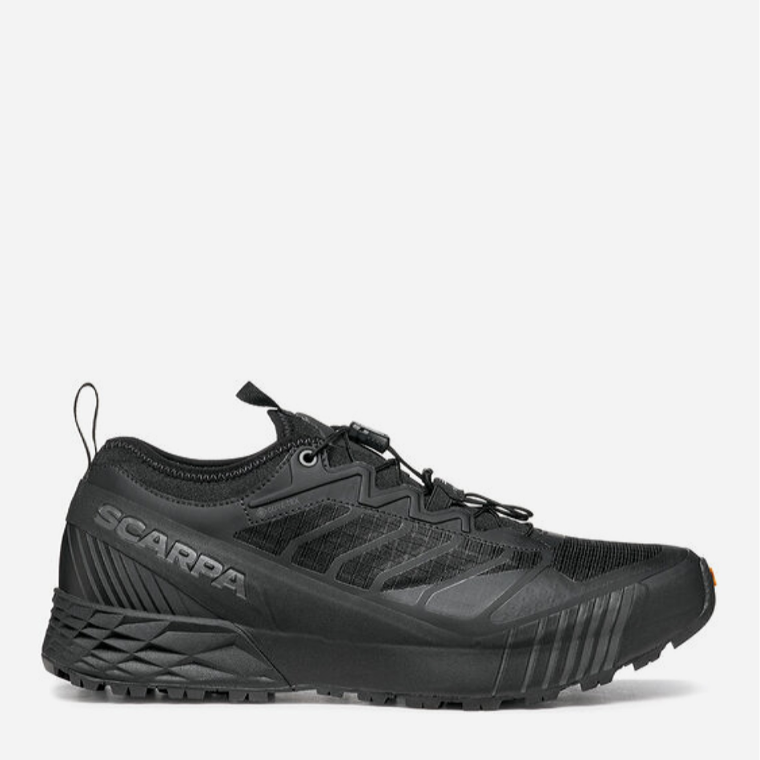 Акція на Чоловічі кросівки для бігу з Gore-Tex Scarpa Ribelle Run GTX 33078-201-5 43 (9UK) 28 см Black/Black від Rozetka