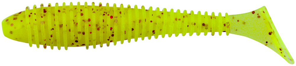 

Виброхвост Keitech Swing Impact Fat 4.3 PAL01 chartreuseredflake 5шт