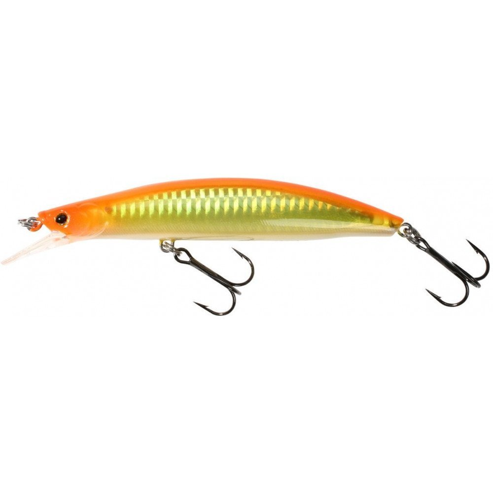 

Воблер Mikado FH Shallow Minnow 120mm 24g цвет-08 SI (PWF-SM-12S-08)