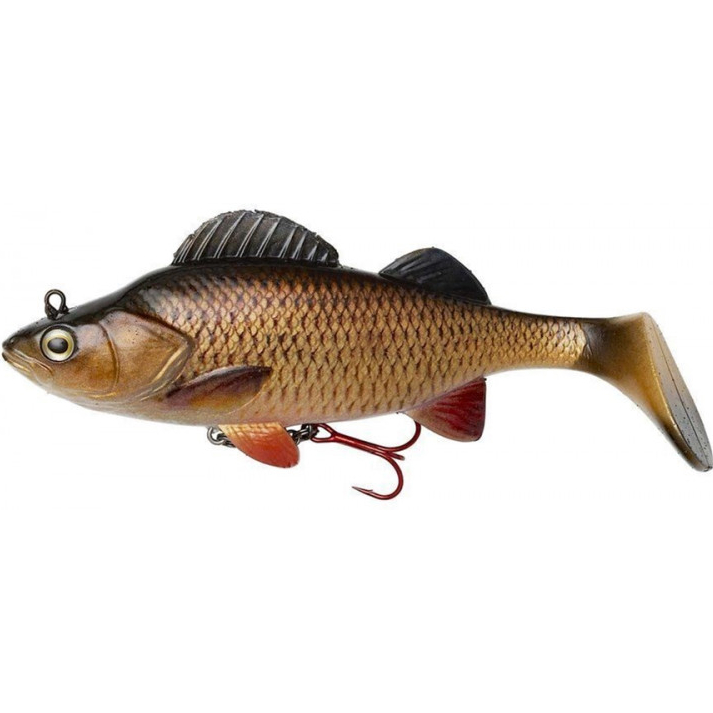 

Воблер DAM Effzett Natural Perch Paddle Tail 140mm 47g Chub SU (60202)