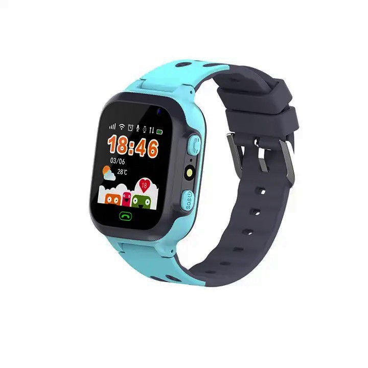Детские смарт часы Smart Watch Q16 с СИМ картой /LBS/SIM/ Голубые ...