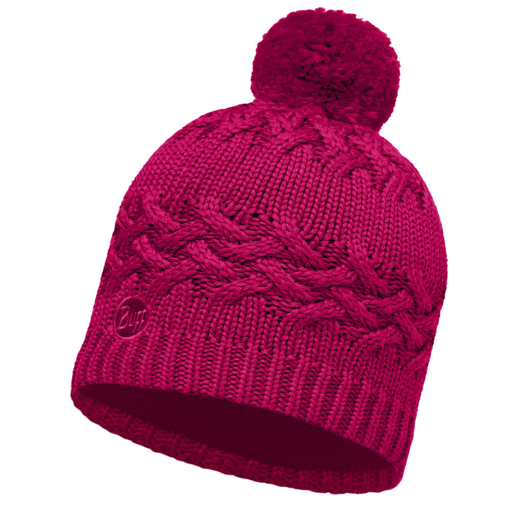 

Шапка Buff Knitted & Polar Hat Savva Малиновый