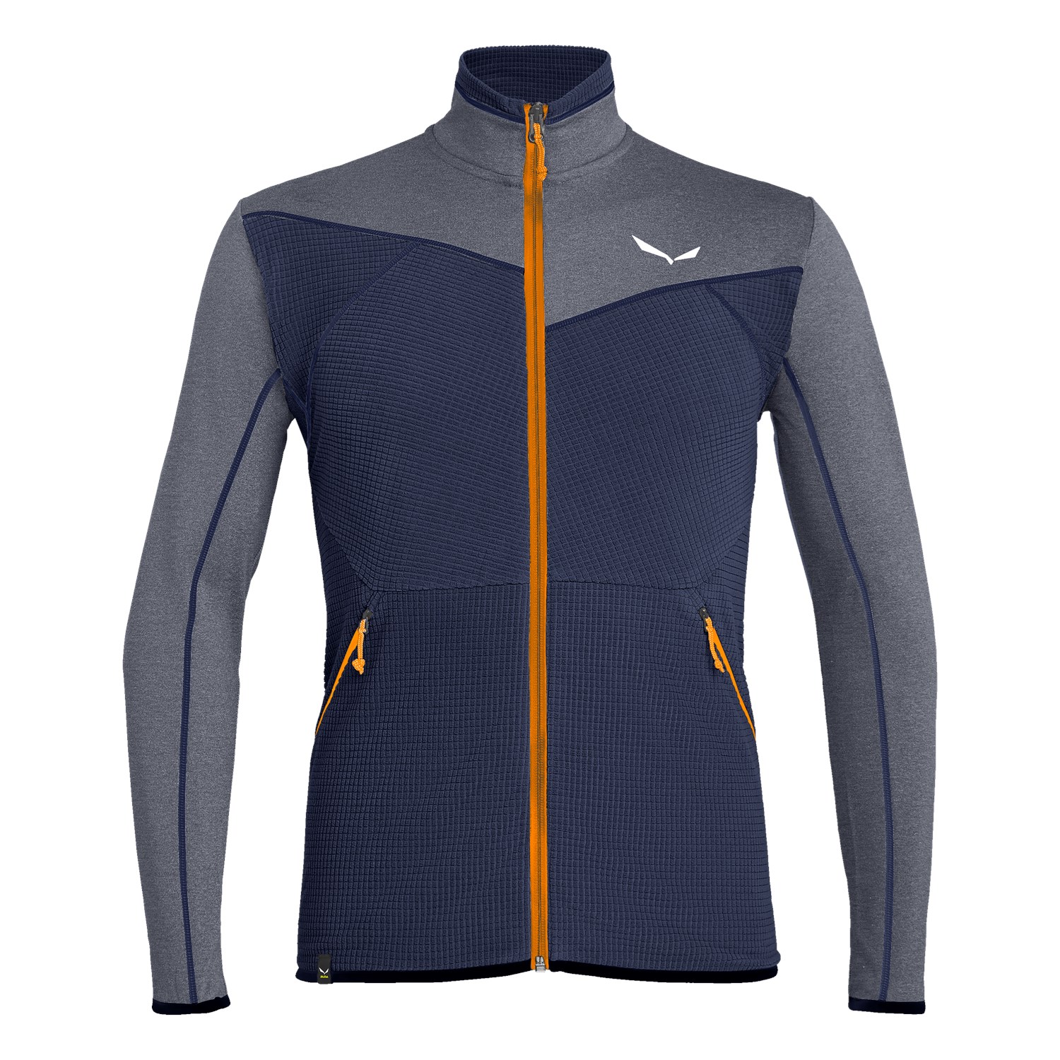 

Флис Salewa Puez Hybrid Polarlite Mns Full-Zip M Темно-Серый