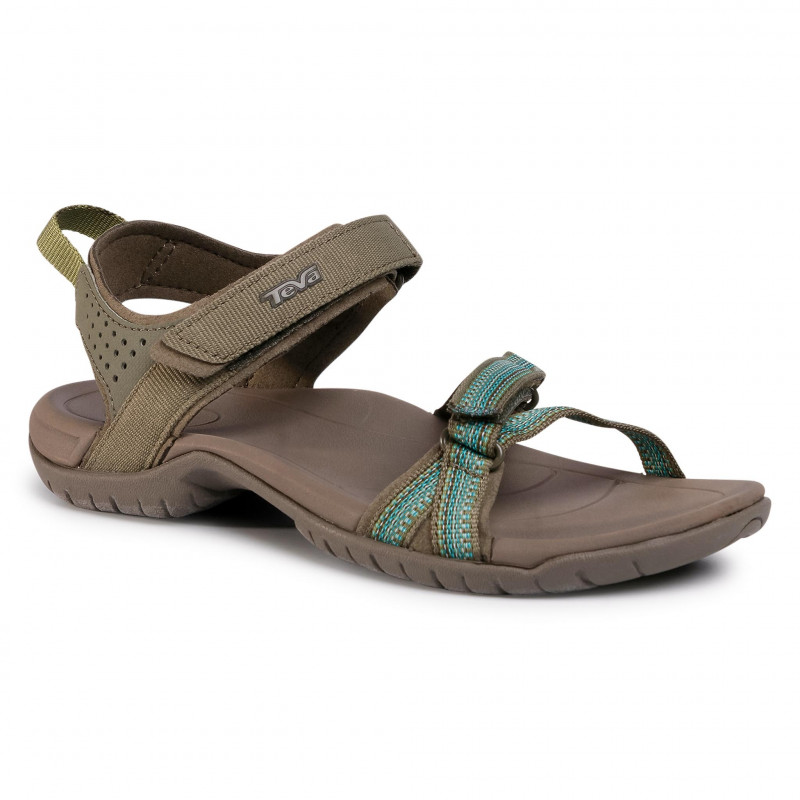 

Сандали женские Teva Verra 40 Коричневый-Зеленый