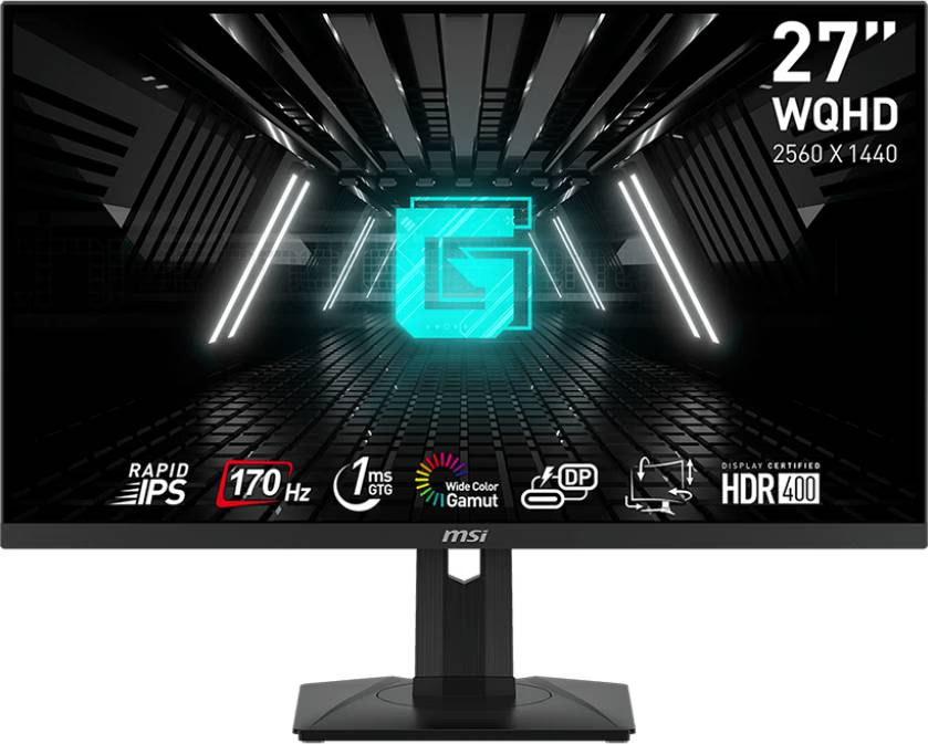 Monitor Gamer 27 MSI G2712V 1ms 100Hz Full HD IPS HDMI DP FreeSync