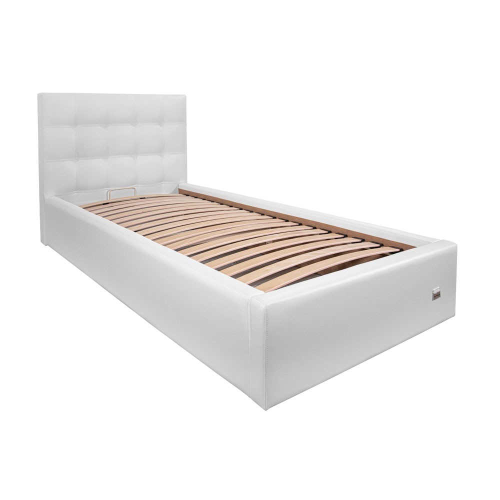 Кровать ChesterDesign Fly Comfort с нишей для белья 120x200 белый ...