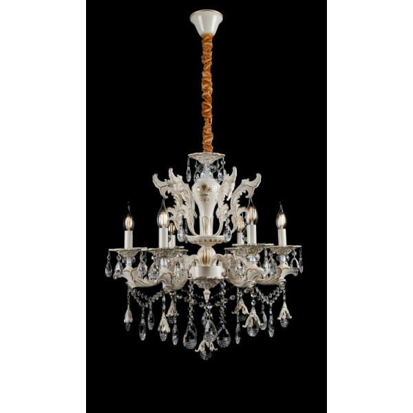 

Люстра свеча L30313/6 (LGWT) Handmade (YE-L30313/6-LGWT)