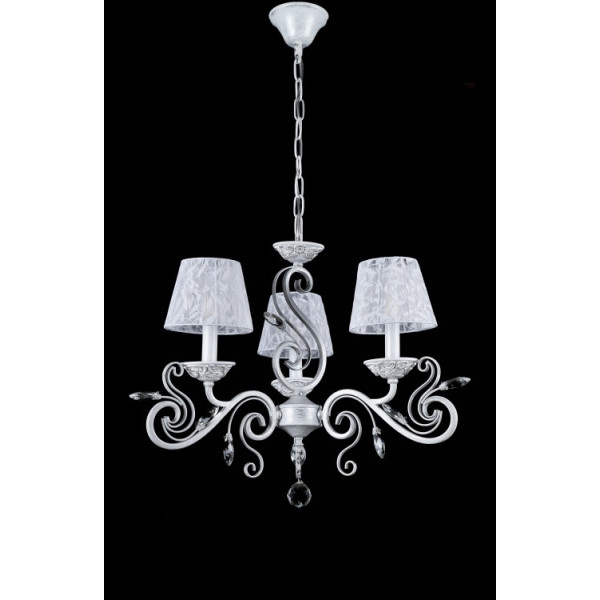 

Люстра с абажуром L30279/3 (WTSL) Handmade (YE-L30279/3-WT+SL)