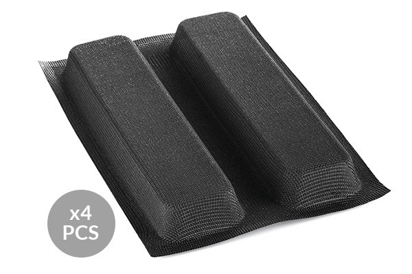 

Набор форм для выпечки Silikomart Air Plus 02 - Set 4 Pz N.2 Plum Cake 27х7х3см 4шт. (AIR PLUS 02 PLUM CAKE)