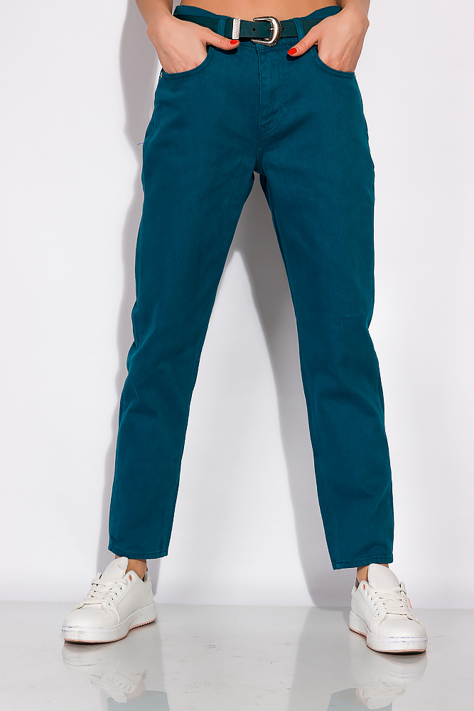 

Джинсы женские в стиле Casual Time of Style 148P296 27 Темно-бирюзовый