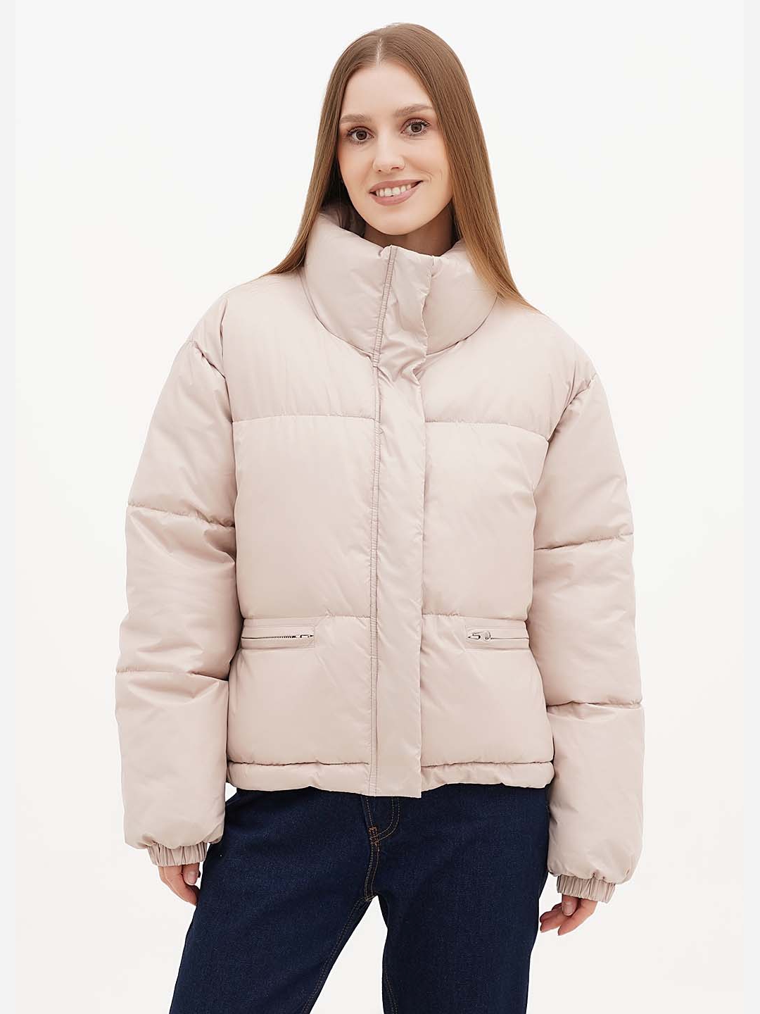 Куртка демисезонная короткая женская EQUILIBRI OD Jacket F L Beige ...