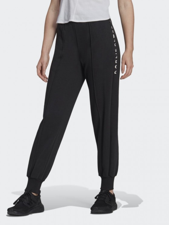 Акція на Спортивні штани жіночі Adidas Karlie Kloss Sweat Pants GQ2856 XS Чорні від Rozetka