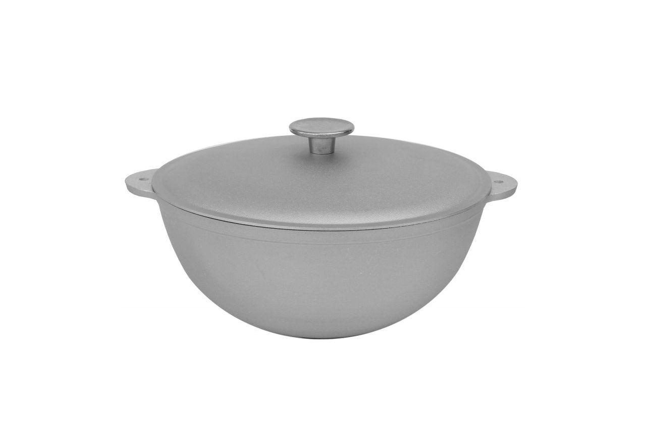 

Казан алюминиевый Биол - 300 х 198 мм х 6 л, татарский с крышкой (KT0600) TRG-13047