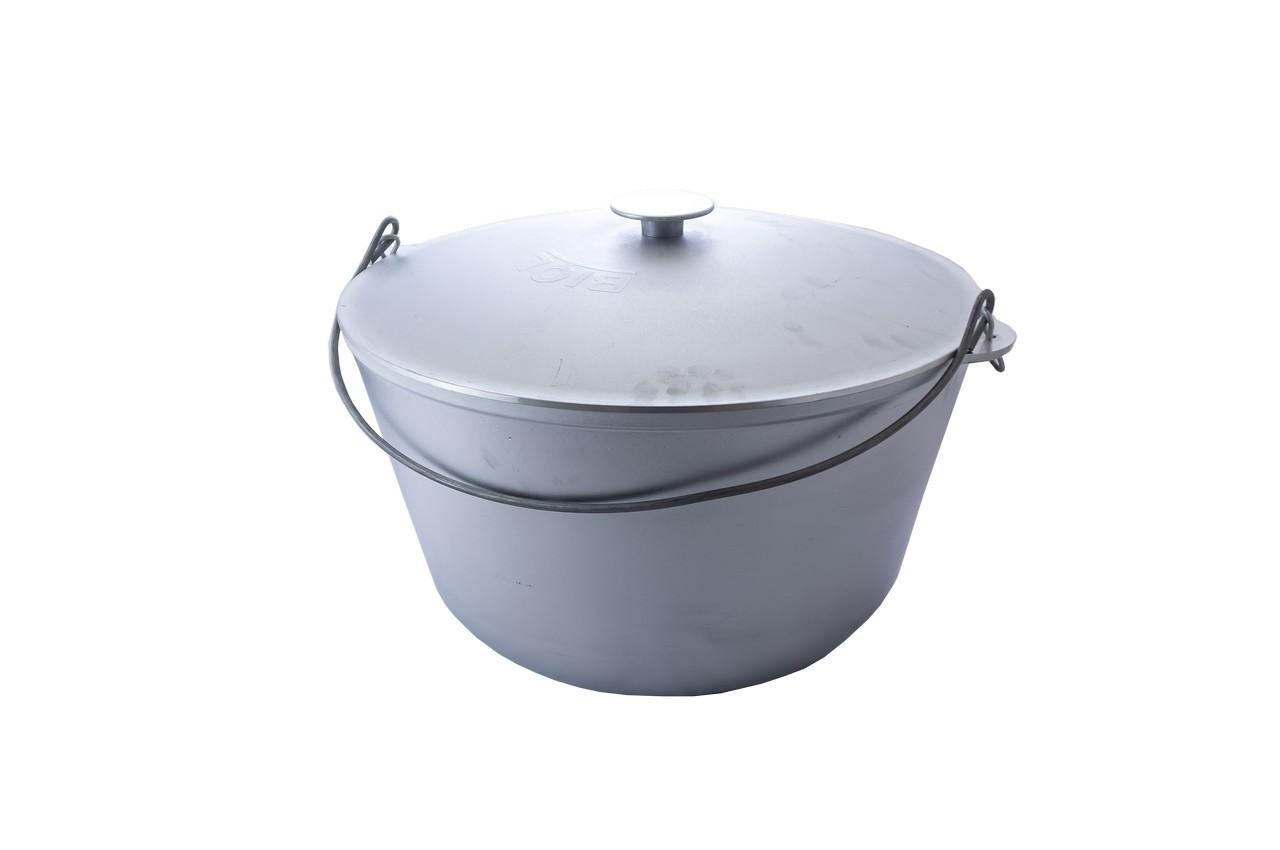 

Казан алюминиевый Биол - 500 х 300 мм х 40 л, с крышкой и дужкой (K4000Т) TRG-16312