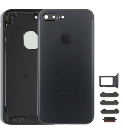 

Корпус iPhone 7 Plus (5.5) айфон, цвет черный глянцевый, Jet Black, High copy