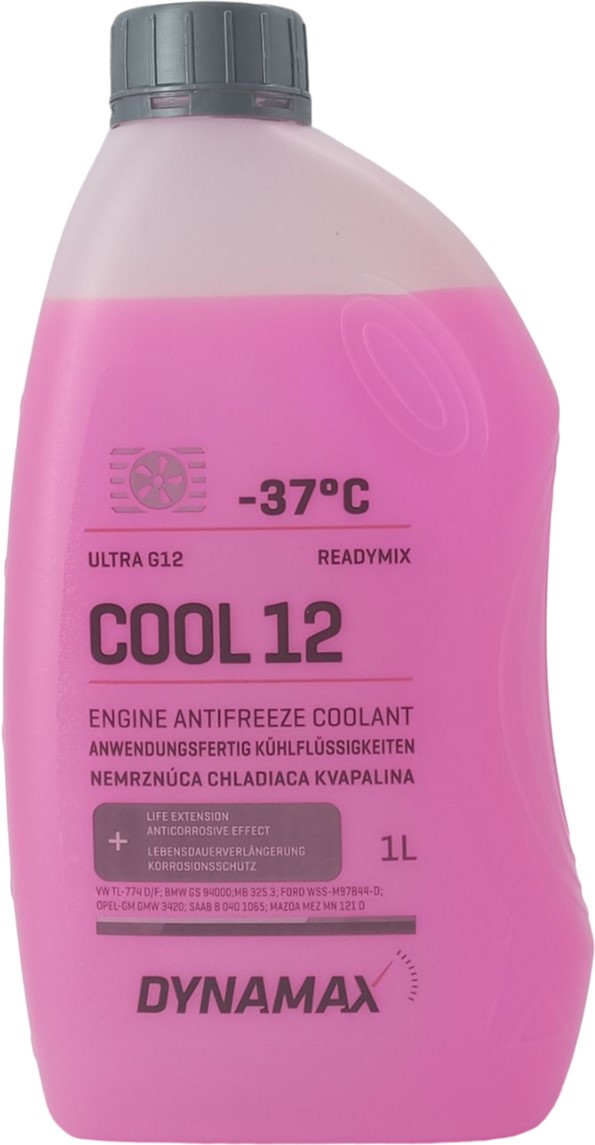 DYNAMAX G13, G12 EVO, G12++, G12, G11, G11R Coolant Antifreeze