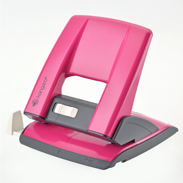 

Дырокол Kangaro до 30 листов металлический сиреневый (Aion -30 fuchsia pink)