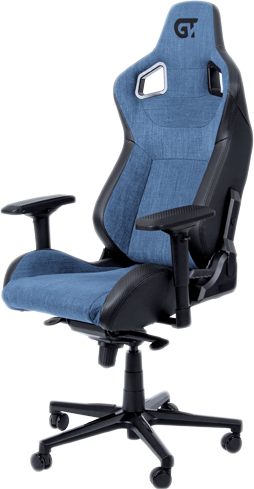 

Кресло геймерское GT RACER X-8005 Light Blue/Black