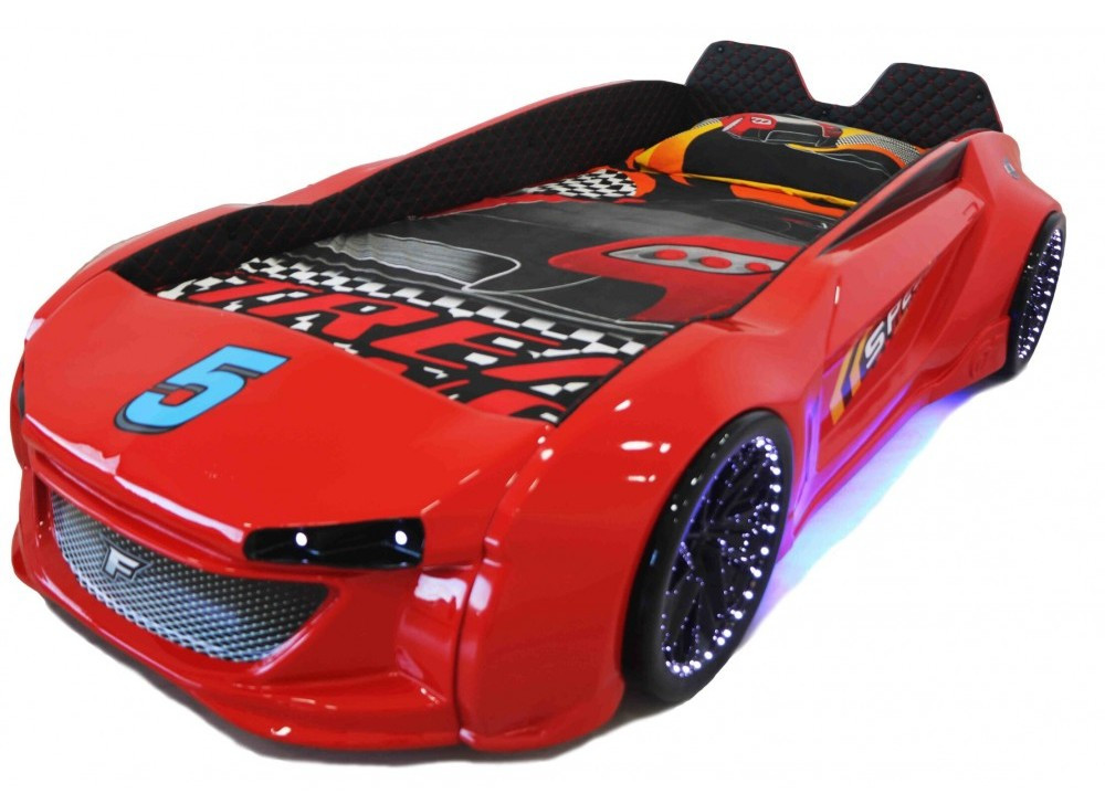 

Кровать-машина Fantasy Jaguar Красная с подсветкой (800.03.03)