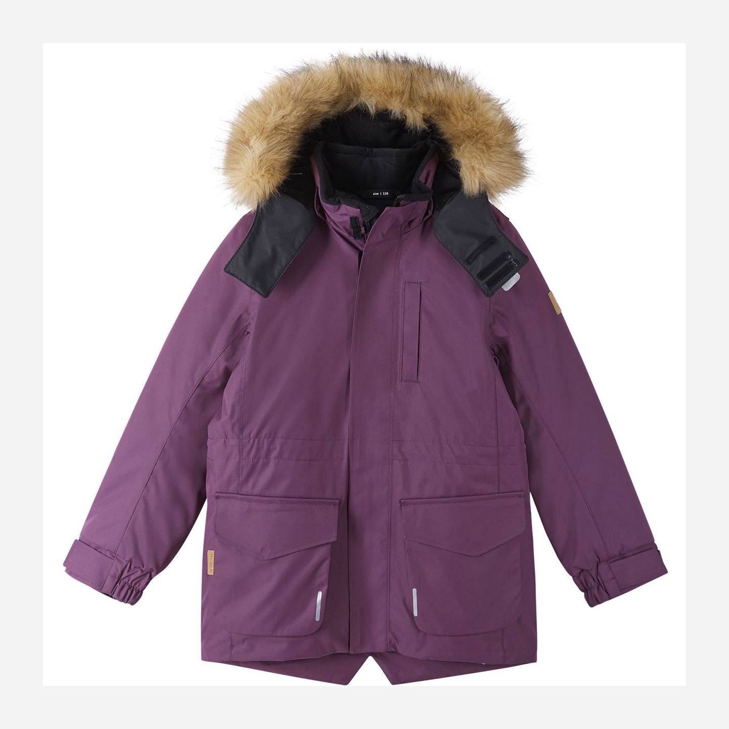 Акція на Підліткова зимова термо куртка-парка для дівчинки Reima Naapuri 5100105A-4960 146 см від Rozetka
