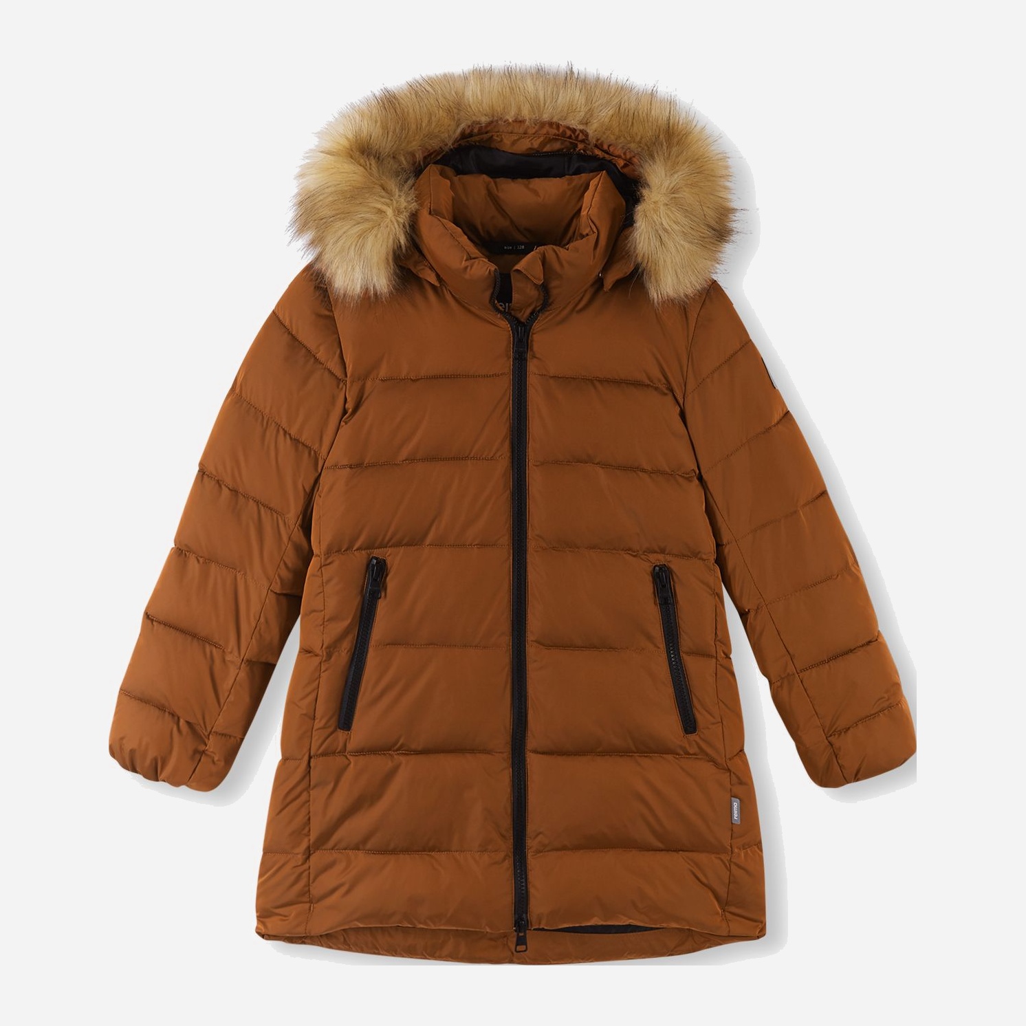 Акція на Дитяча демісезонна термо куртка для дівчинки Reima Lunta 5100108B-1490 104 см від Rozetka