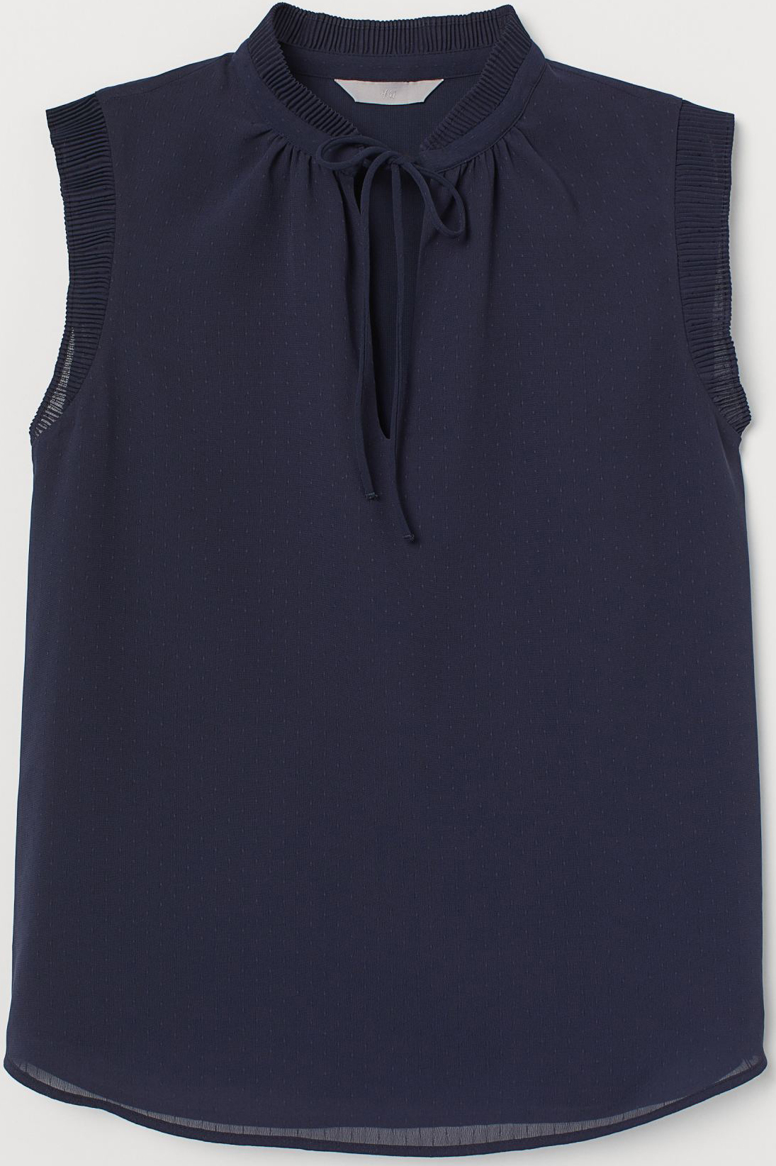 

Блузка H&M 211-8576901 42 Темно-синяя