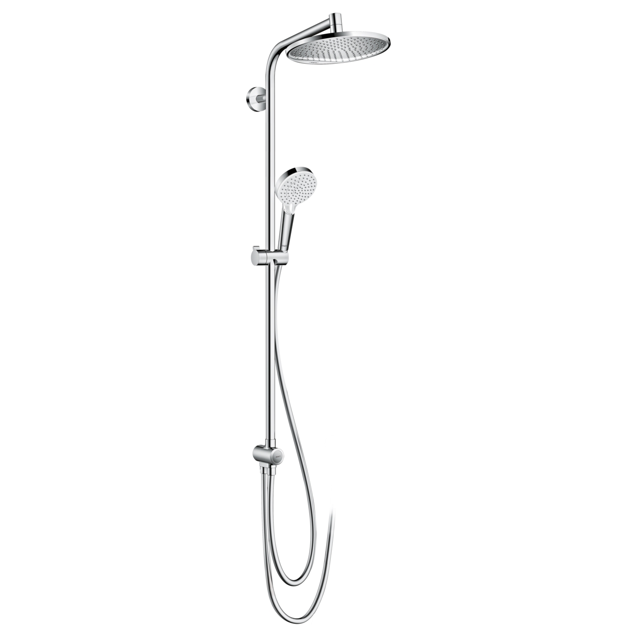 

Душевой гарнитур HANSGROHE Crometta S 240 Showerpipe Reno 27270000