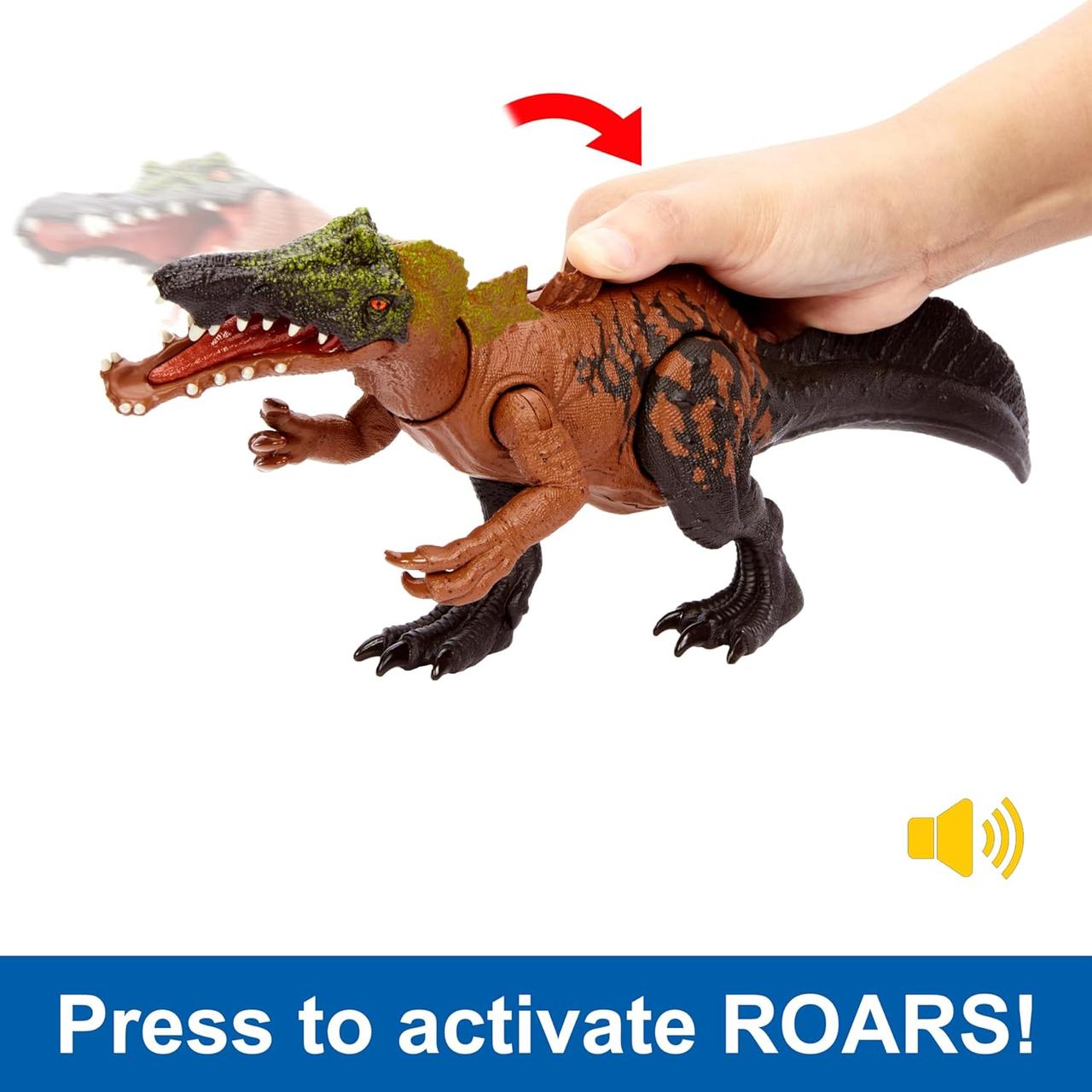 Динозавр Ирритатор Jurassic World Dinosaur Toy Irritator with Roar Sound –  фото, отзывы, характеристики в интернет-магазине ROZETKA от продавца: Gotta  Dolls | Купить в Украине: Киеве, Харькове, Днепре, Одессе, Запорожье, Львове