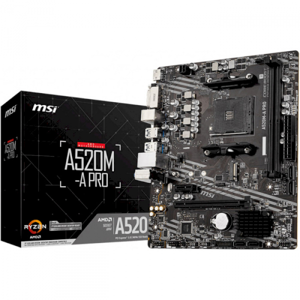 

Материнская плата msi a520m-a pro