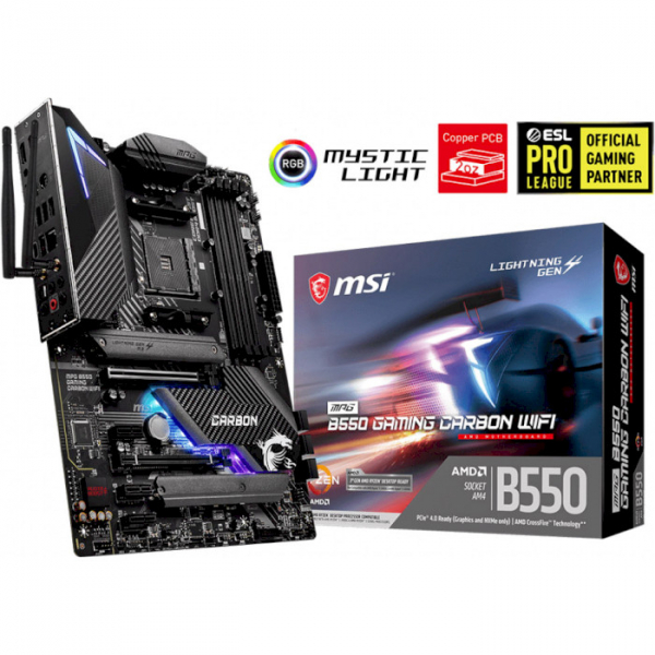 

Материнская плата msi mpg b550 Gaming Carbon Wi-Fi