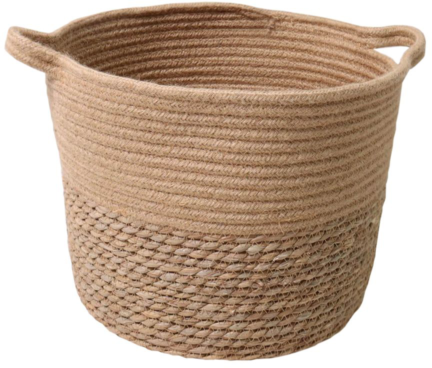 

Корзина натуральная Natural House Nature с ручками 30 х 25 см (NEW-14)