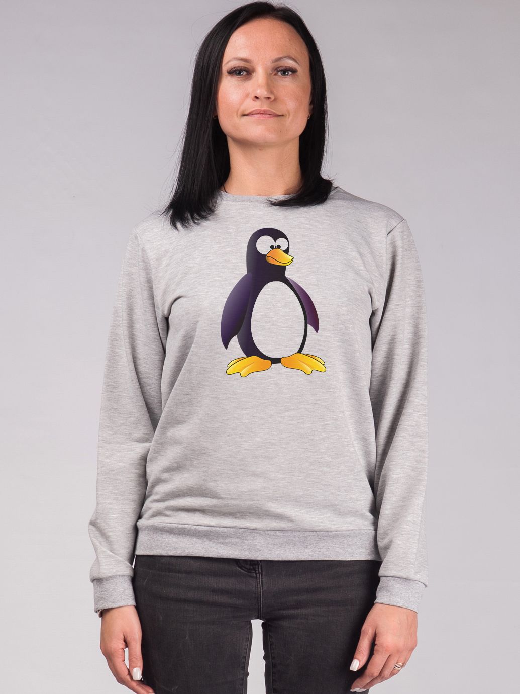 

Свитшот Malta Ж458-13-РЧ PenguinApps S (42) Светло-серый