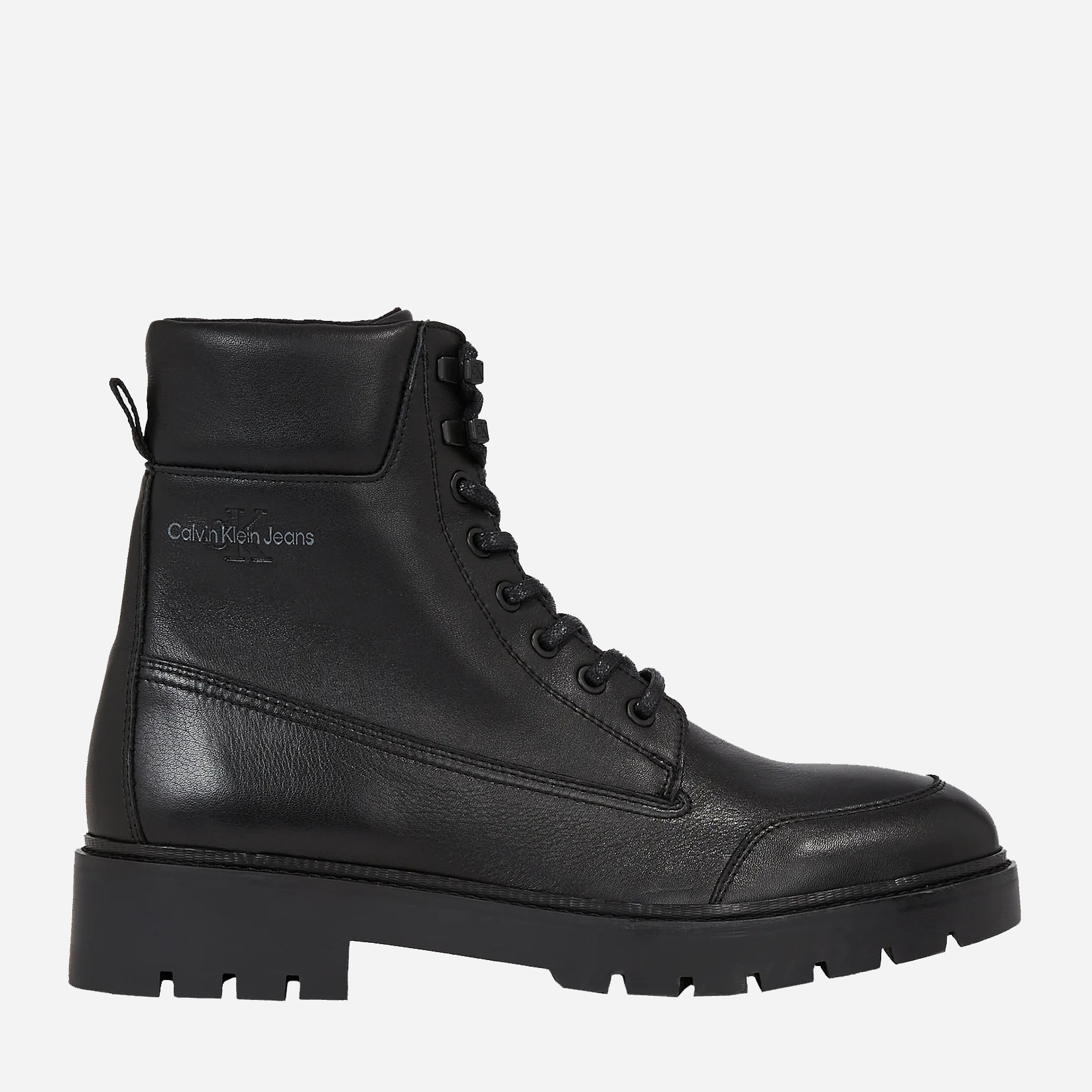 Акция на Чоловічі черевики високі Calvin Klein Jeans YM0YM00847 black 45 Чорні от Rozetka