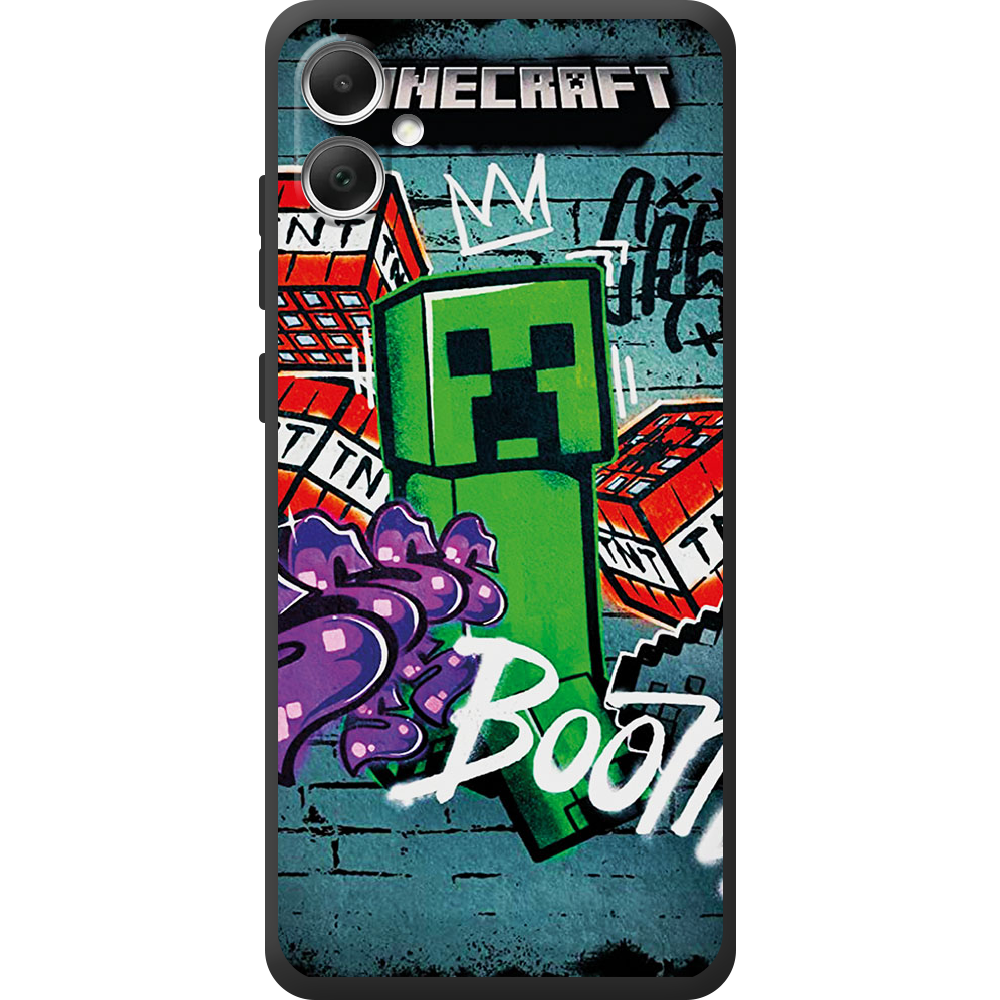 Чехол BoxFace Samsung Galaxy A05 (A055) Minecraft Graffiti Чорний силікон  (50402-up2542-50417) – фото, отзывы, характеристики в интернет-магазине  ROZETKA от продавца: Caseonmee | Купить в Украине: Киеве, Харькове, Днепре,  Одессе, Запорожье, Львове