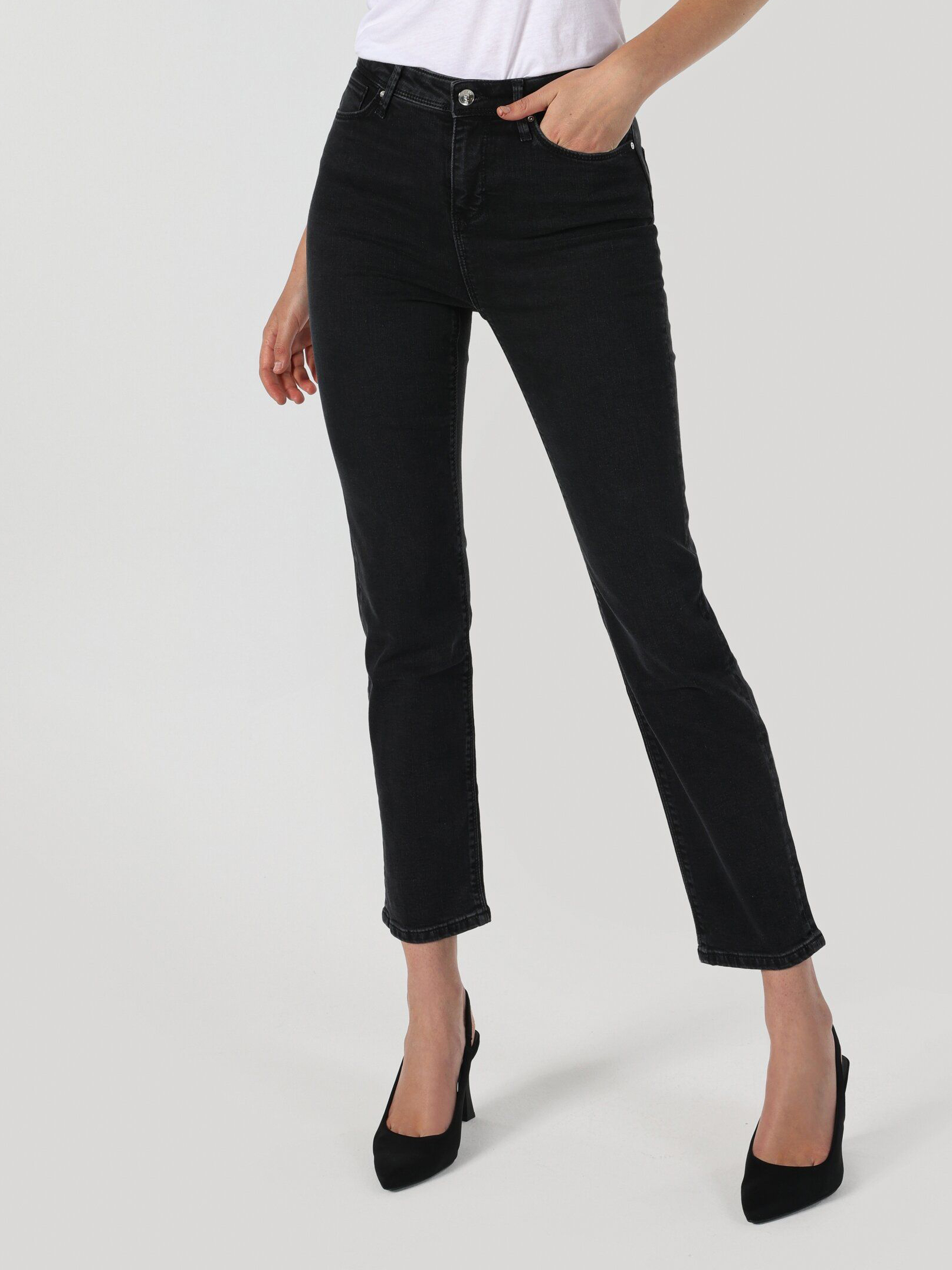 Акція на Джинси Skinny жіночі Colin's 703 Carla CL1064386DN05444 27-30 Чорні від Rozetka