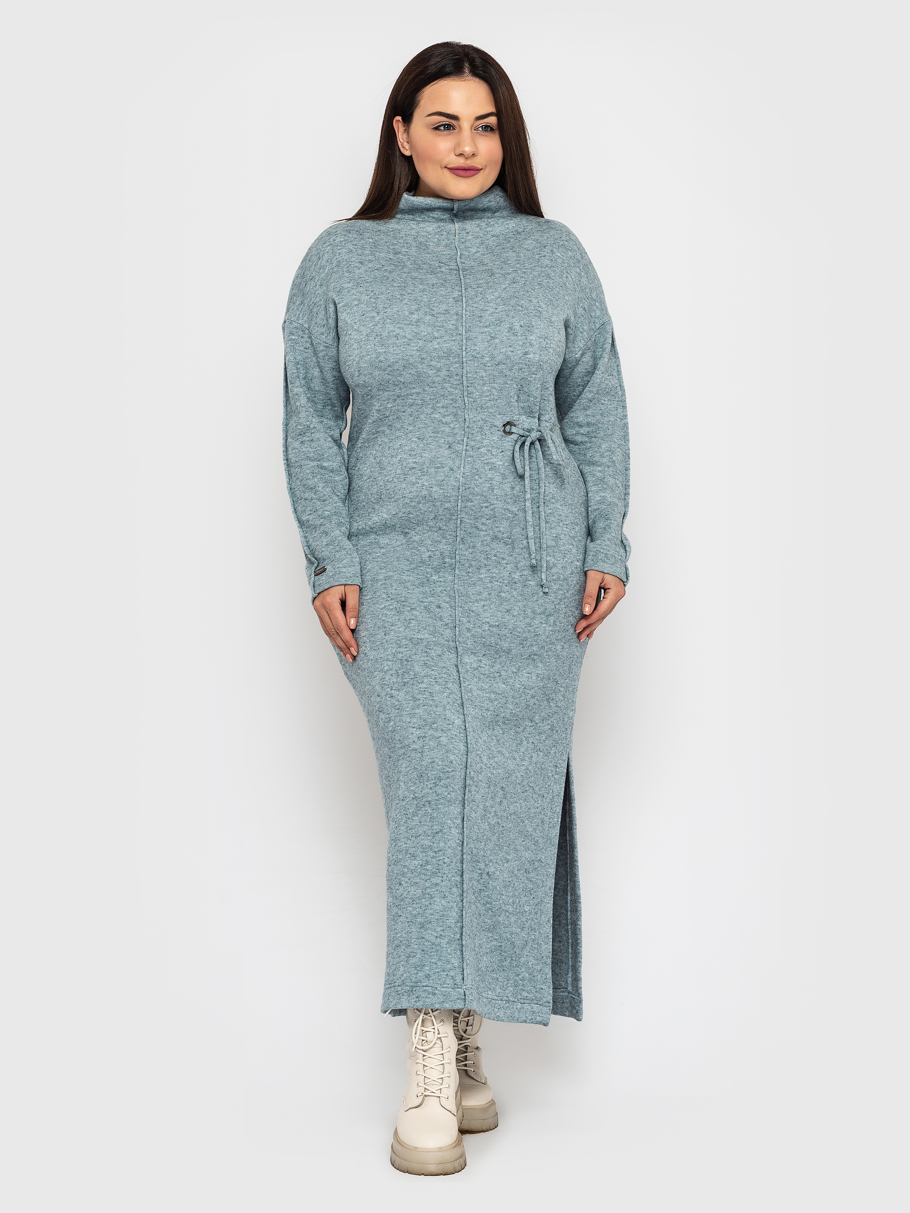 

Платье "Робина" (светло-голубой) 54 (XXXL)