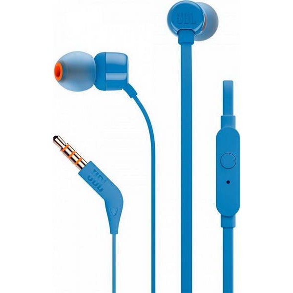 

Гарнитура JBL T110 Blue (JBLT110BLU)