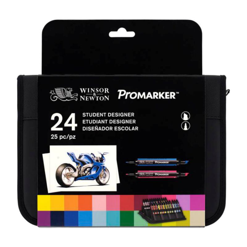 

Набор из 24-х маркеров Winsor & Newton Promarker 1 мм ассорти (0290030)