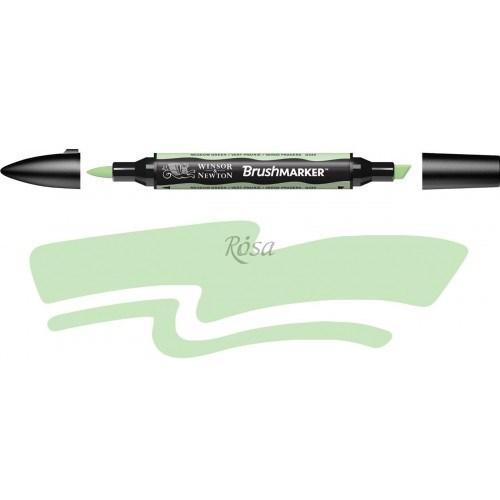 

Маркер Winsor & Newton Brushmarker 1 мм зеленый луговой (0204215)