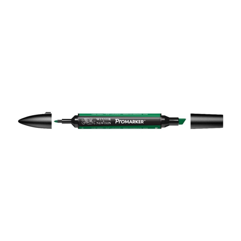 

Маркер Winsor & Newton Promarker 1 мм зеленый сочный (0203228)