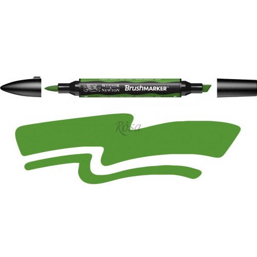 

Маркер Winsor & Newton Brushmarker 1 мм зеленый лес (0204068)