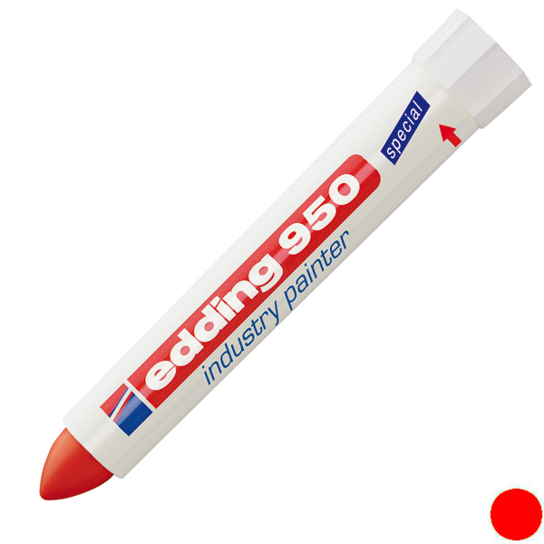 

Маркер Edding Industry Painter 10 мм красный (e-950/02)