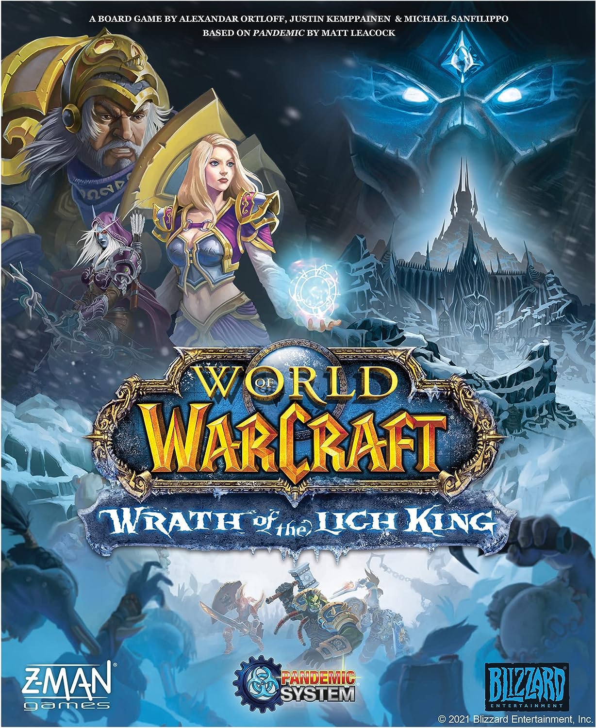 Настольная игра Z-MAN GAMES Пандемия. World of Warcraft (World of Warcraft:  Wrath of the Lich King Board Game) (англ.) (ZM7125) – фото, отзывы,  характеристики в интернет-магазине ROZETKA от продавца: Your board games |