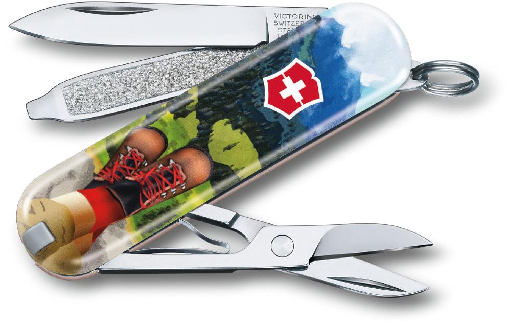 

CLASSIC LE "I Love Hiking" 58мм/1сл/7функ/цветн/чехол /ножн Victorinox Vx06223.L2002