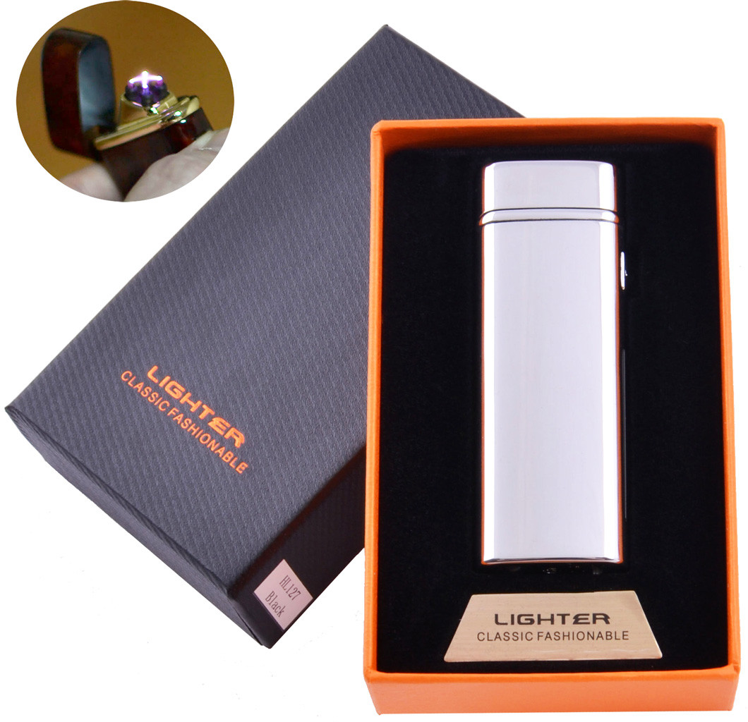 

Электроимпульсная зажигалка в подарочной коробке Lighter Premium Mana